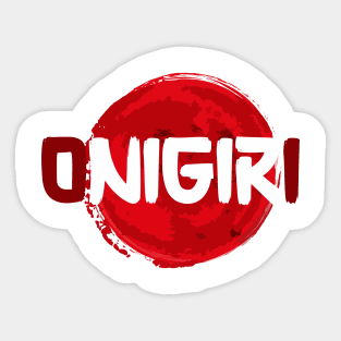 Onigiri-Japanese Food Sticker